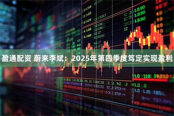 盈通配资 蔚来李斌：2025年第四季度笃定实现盈利