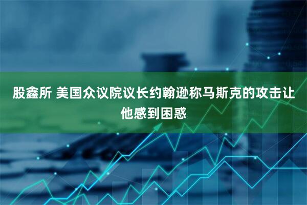 股鑫所 美国众议院议长约翰逊称马斯克的攻击让他感到困惑