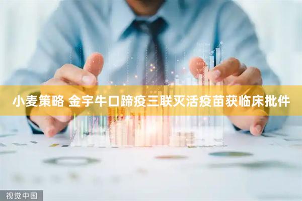 小麦策略 金宇牛口蹄疫三联灭活疫苗获临床批件