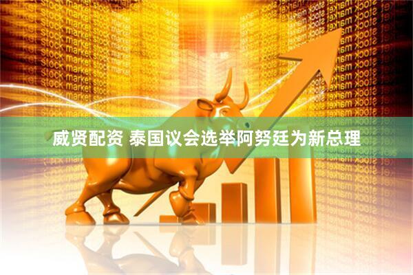 威贤配资 泰国议会选举阿努廷为新总理
