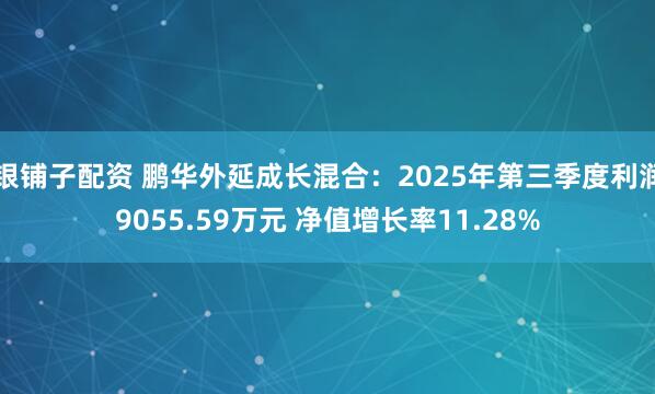 银铺子配资 鹏华外延成长混合：2025年第三季度利润9055.59万元 净值增长率11.28%